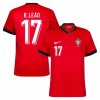 Camiseta de fútbol Portugal R. Leao 17 1ª equipación Euro 2024 Camiseta de fútbol Portugal R. Leao 17 1ª equipación Euro 2024